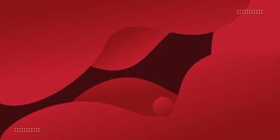 Modern dynamic dark red textured background design in 3D style with wavy red colors. eps 10 vector