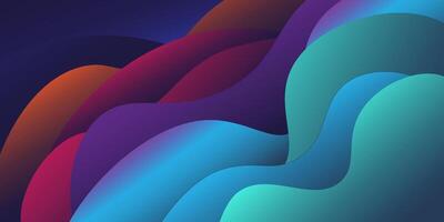 Colorful light abstract wavy smooth gradient background. eps 10 vector