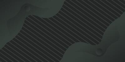 dark green striped background with wave and circle pattern for better view. eps 10. vector