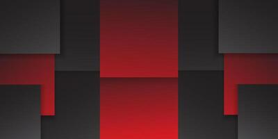 Geometric abstract dark gray red triangle shadow lines with empty space design background. vector