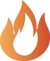Fire flame Logo Template vector