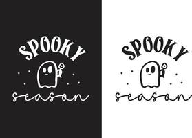 Spooky Season Design vector