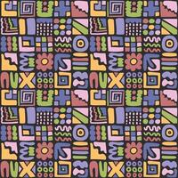 Abstract Seamless Pattern vector