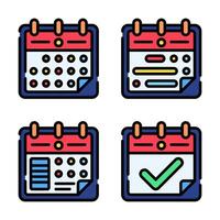 Intuitive Icon Set for Gambling Interfaces vector
