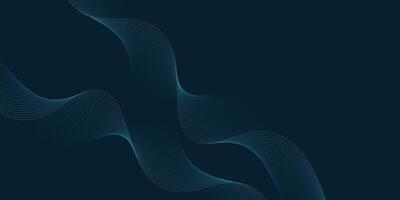 Abstract Particle Flowing Wave Design with Sharp Angles and Contrasting Colors, Ideal for Professional Branding, Web Design, and Digital Art Projects vector
