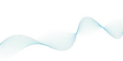 Abstract Light Blue Wavy Line Pattern Background, Minimalist Geometric Wave Design with Dotted Gradient Effect for Modern Digital Art, Web Design, Branding, Advertising, and Creative Presentations vector