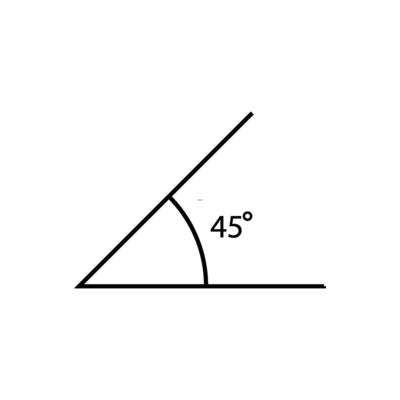 degree angle icon