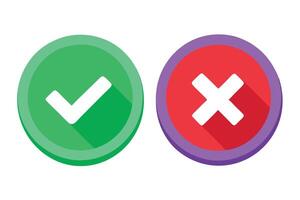 Two check marks on a white background vector