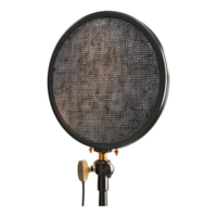 Pop filter Isolated in transparent background. on transparent background png