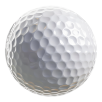 Golf ball Isolated in transparent background. on transparent background png