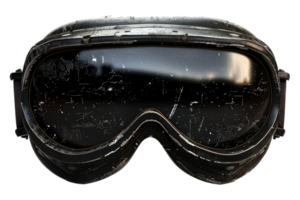 Biker goggles isolated on transparent background. png