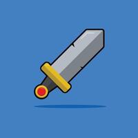 2d game sword vector