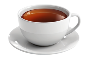 Cup of herbal tea isolated on transparent background. png