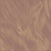 Abstract halftone brown gradient background. Dotted pattern. Monochrome chocolate wallpaper. Stylish tile of mosaic vector