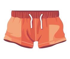 Comfortable shorts and pants for summer activity isolated vector