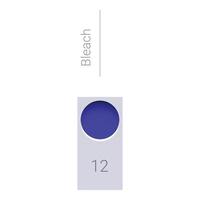 Bleach level 12 minimalist icon representing strength and concentration vector