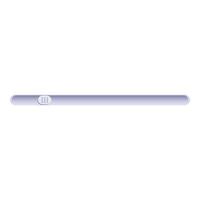 Horizontal scroll bar with three lines button showing scrolling possibility vector