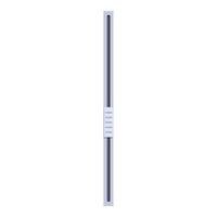 Vertical slider moving up increasing volume level vector