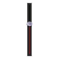 Vertical slider with red bar and round handle displaying progress vector