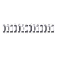 Empty bicycle rack standing in line on white background vector