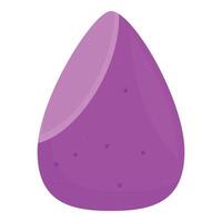 Makeup sponge for applying foundation and concealer vector