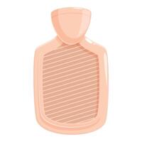Pink perfume bottle with lines pattern on the label vector