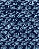 Seamless pattern Background for uniform sublimation printing in dark blue color vector