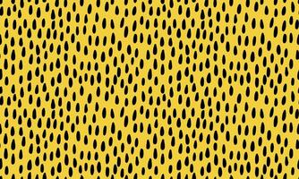 Simple small dash seamless pattern on yellow background vector