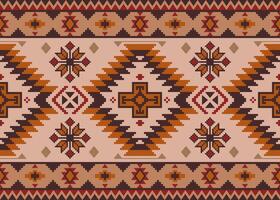 Ethnic fabric pattern, native to the east, traditional design, textile, fabric pattern, Indonesia, India, seamless, Aztec style, abstract illustration for printing clothing, texture, fabric, wallpaper vector