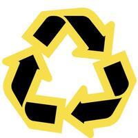 Recycle Sort Icon vector