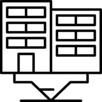 Office Location Icon Design vector