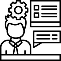 Training Icon Design vector