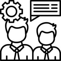 Mentorship Icon Design vector