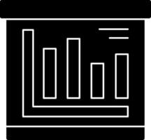 Chart graph Icon Design vector