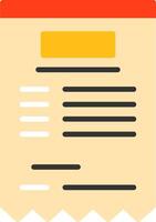 Invoice Icon Design vector