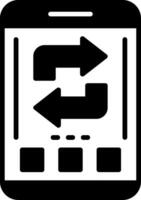 Refresh Icon Design Symbol vector