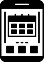 Calendar Icon Design Symbol vector