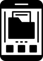 Folder Icon Design Symbol vector