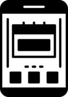 Calendar Icon Design Symbol vector
