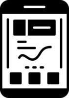 Analytics Icon Design Symbol vector