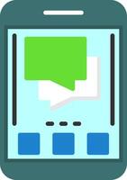 Chat Icon Design Symbol vector
