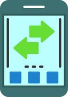 Refresh Icon Design Symbol vector