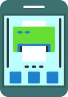 Printer Icon Design Symbol vector