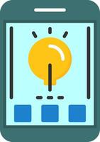 Lightbulb Icon Design Symbol vector