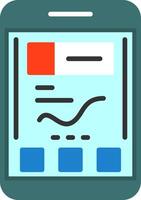 Analytics Icon Design Symbol vector