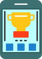 Trophy Icon Design Symbol vector