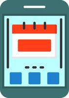 Calendar Icon Design Symbol vector