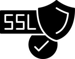 SSL Certificate Icon Design vector