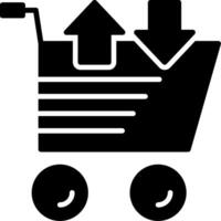 Cross-selling Icon Design vector