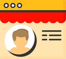 Account Icon Design vector